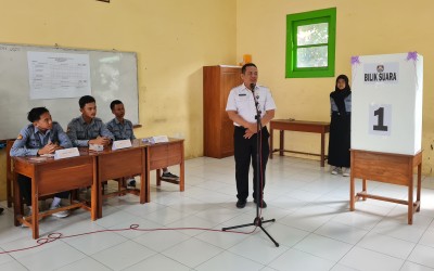 SIXTA Memilih! Paslon 3 Cetak Kemenangan Telak di Pemilihan Ketua OSIS 2025/ 2026