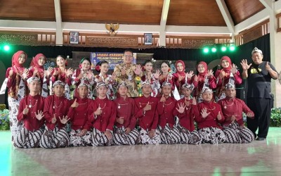 SMPN 6 Tulungagung Ikuti Lomba Karawitan Pelajar se-Kabupaten Tulungagung